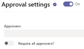 Teams Approval Automation